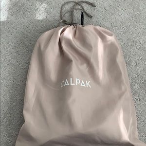 Kaya Laptop Backpack “Black with gold zippers”